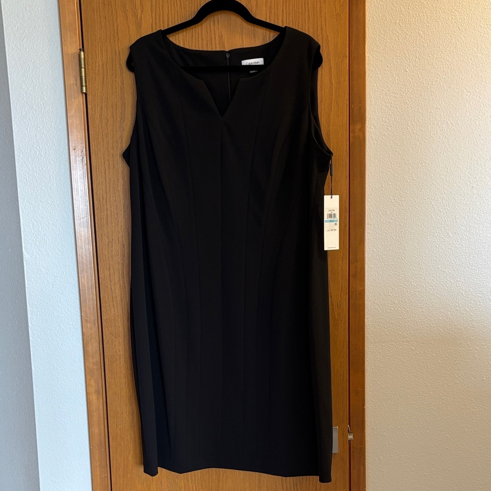 NWT Calvin Klein Black Cocktail Dress